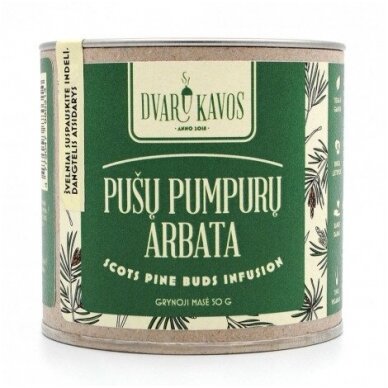 Pušų pumpurų arbata 50g Pušų pumpurų arbata 50g