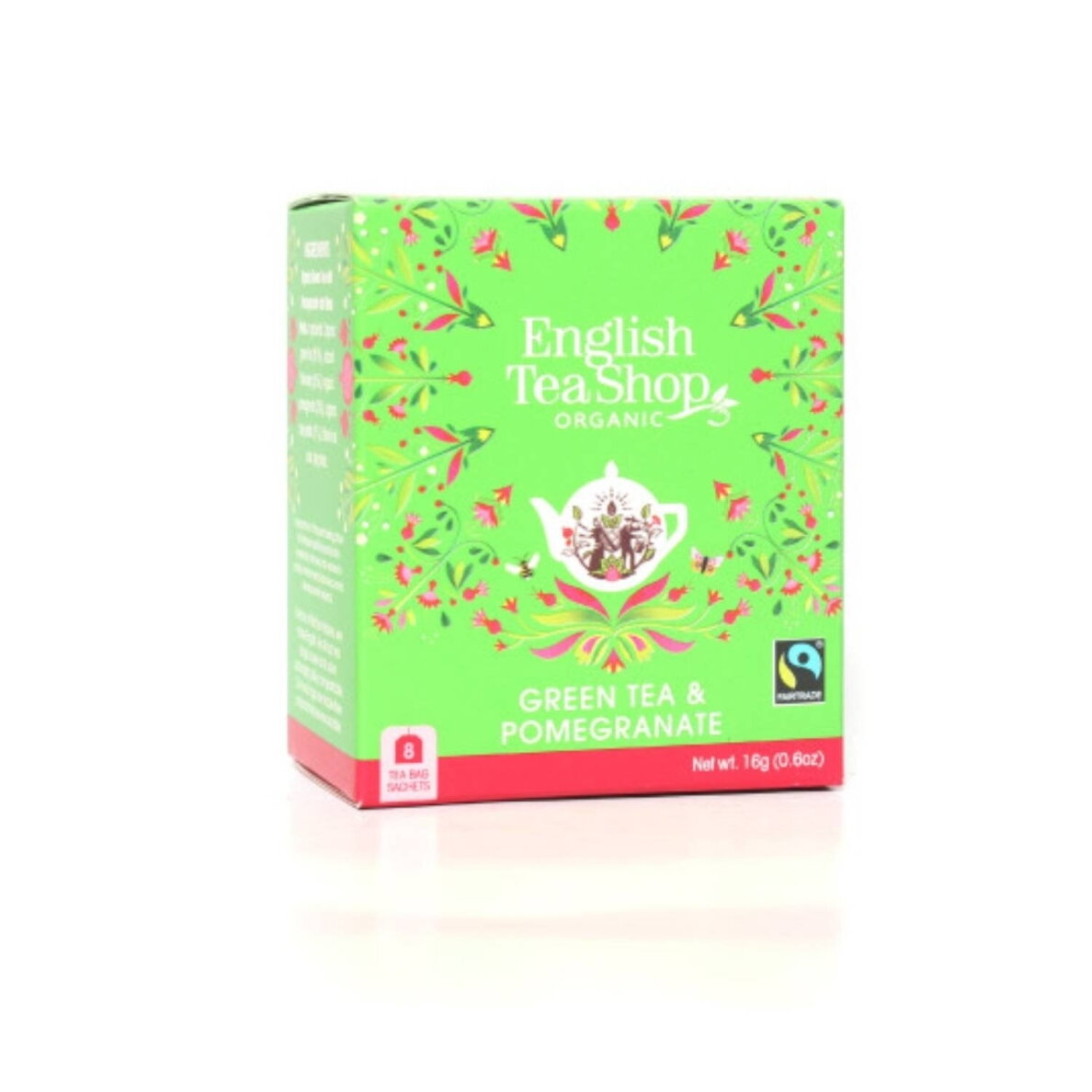 English Tea Shop - žalia arbata su granatais, 16g