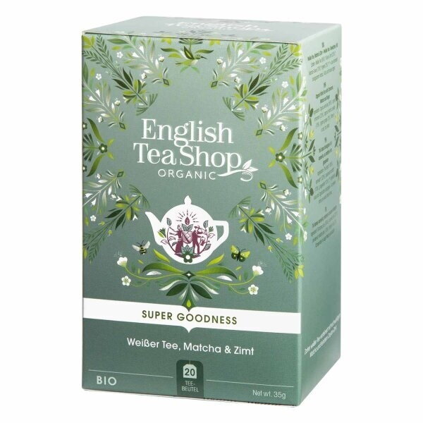 English Tea Shop -  baltoji arbata su matcha ir cinamonu, 35g