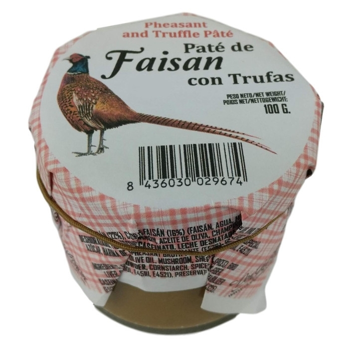 Fazanų užtepėlė su trumais, 100 g Fazanų užtepėlė su trumais, 100 g