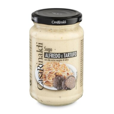 Grietinėlės ir sūrio padažas su trumais, 340 g