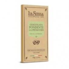Šokoladas Fondete su pistacijomis, 100g