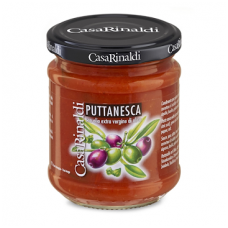Pomidorų padažas su alyvuogėmis "Puttanesca", 190 g