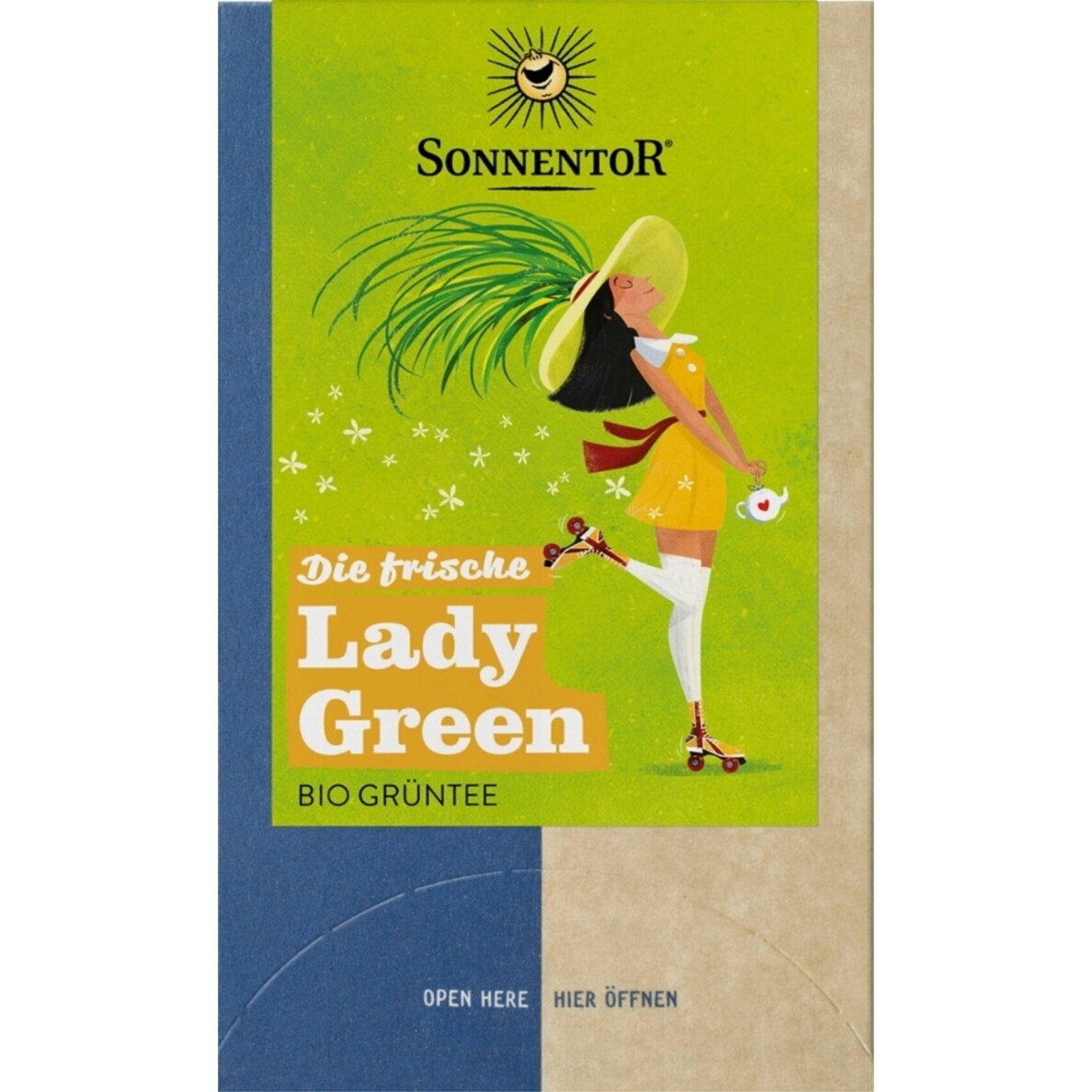 Žalia arbata su citrinžole "Lady Green", 21,6g Žalia arbata su citrinžole "Lady Green", 21,6g