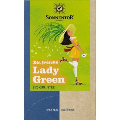 Žalia arbata su citrinžole "Lady Green", 21,6g Žalia arbata su citrinžole "Lady Green", 21,6g