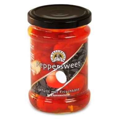 Raudonosios paprikos įdarytos sūriu, 250 g