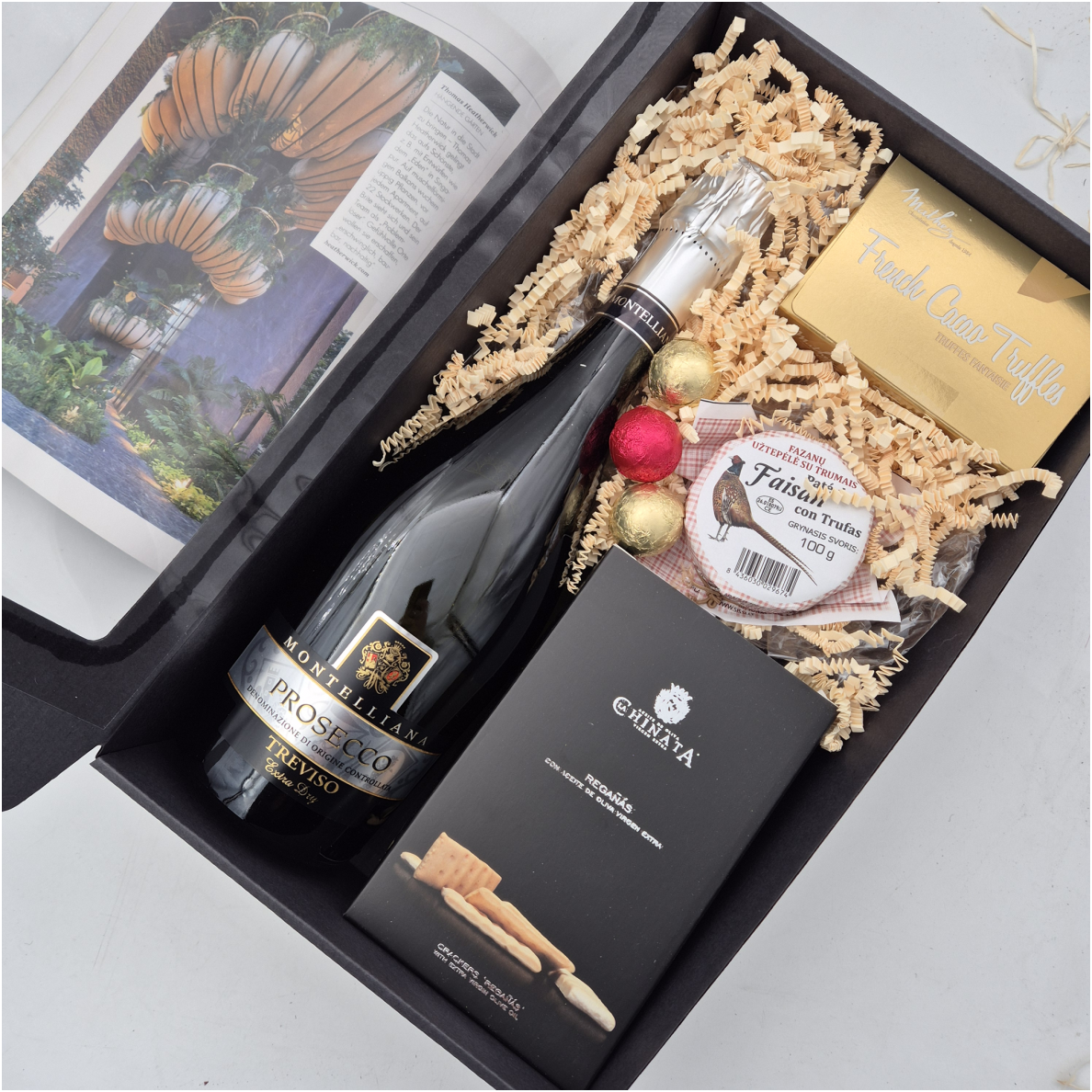 Rinkinys dėžutėje su prosecco 0,7 l 1 Rinkinys dėžutėje su prosecco 0,7 l 1