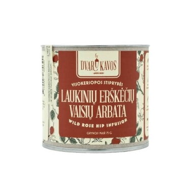 Laukinių erškėčių  vaisių arbata, 75g