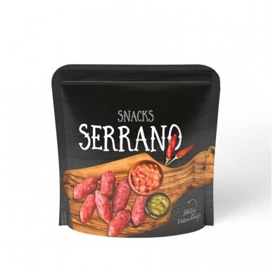 Vytintos mini serrano dešrelės, 50 g 1